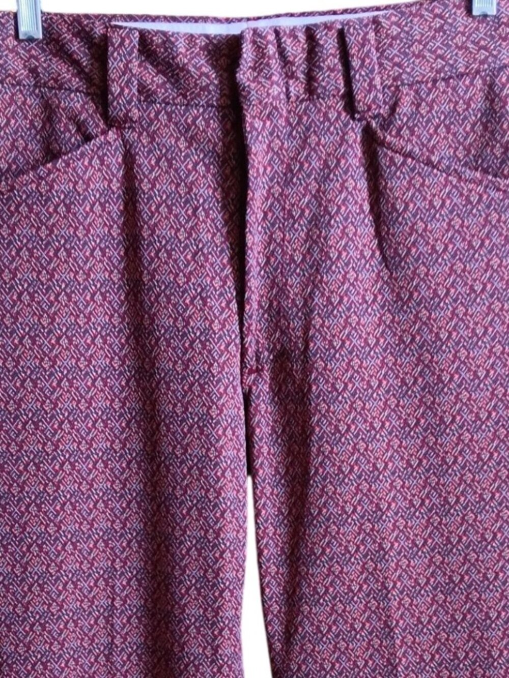 34x30 True Vintage 1970's Farah Pants Trousers Flare Disco Hippy Bells